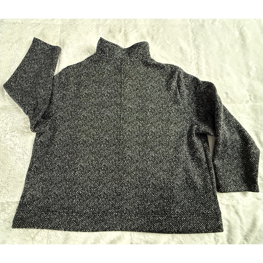 Lands End Women’s Plus Polyester Zip Up Jacket Mock Neck 3X 24W-26W - Picture 6 of 6